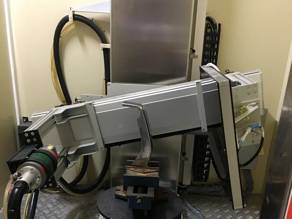 Industrial X-ray inspection system used for non-destructive examination
