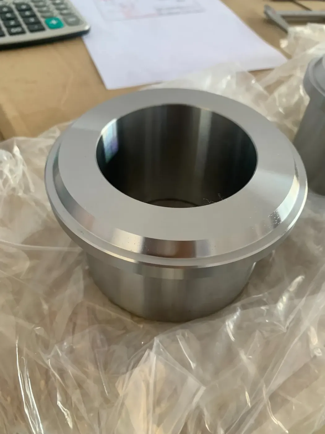 Finished machined bushing component