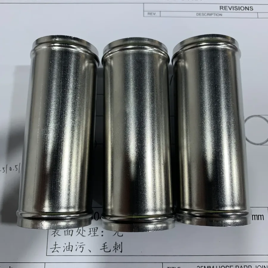Hydroformed Stainless Steel Fuel Filler Hose Joiner