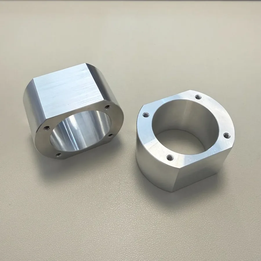 CNC machined aluminum enclosure components